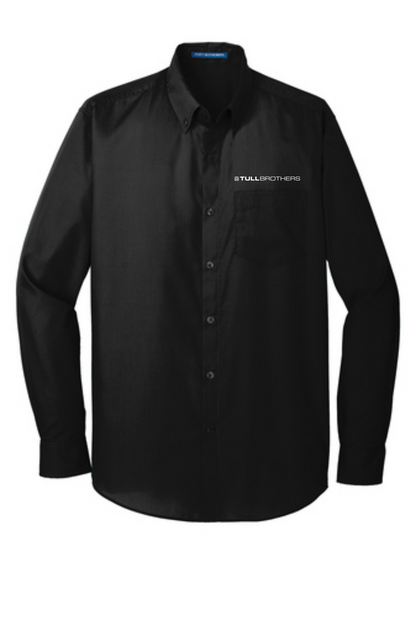 Port Authority Men's Long Sleeve Carefree Poplin Shirt